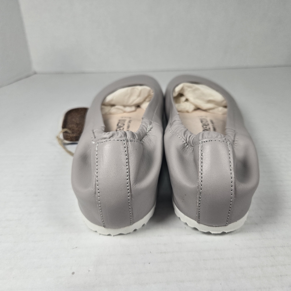 Birkenstock Celina Leather Ballet Flat SlipOn Gray Shoes Size EU 36 US 5-5.5 Reg - Picture 4 of 9